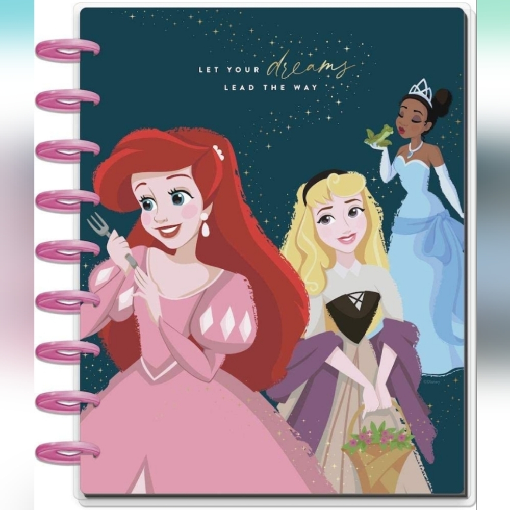 Undated Disney Princess Dreams Will Lead You Classic Horizontal Happy Planner
